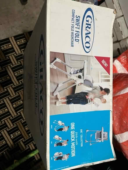 Photo of free Graco swiftfold high chair (Parkrose) #2