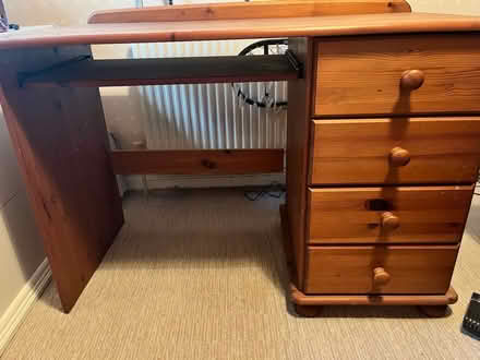 Photo of free Pine desk (St Austell PL25) #1