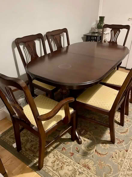 Photo of free Dining table and 6 chairs (Dublin 24) #2