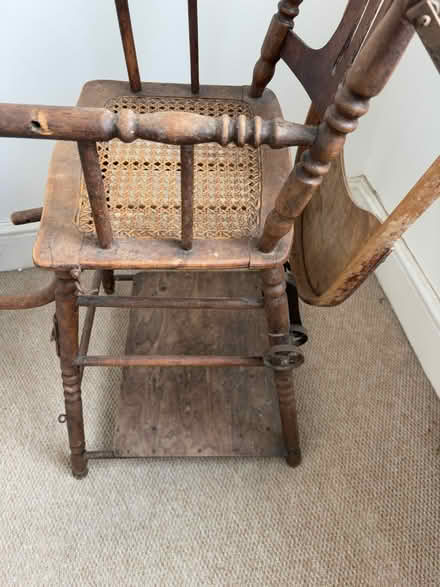 Photo of free Vintage child high chair (Southfields) #2