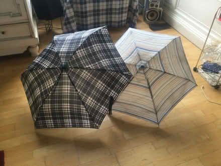 Photo of free 2 telescopic umbrellas (Leith EH6) #1