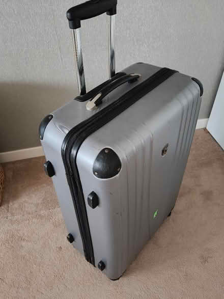 Photo of free Large hard shell wheelie suitcase (Hullbridge SS5) #1