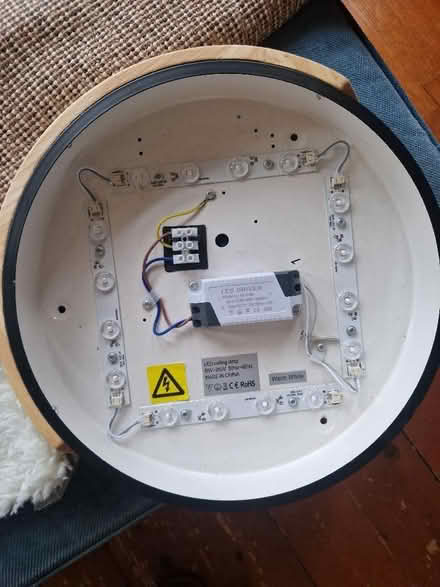 Photo of free Circular light fitting (Alexandra Park M16) #2