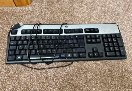 Photo of free Computer monitor, stand, keyboard and foot rest (Gosforth NE3) #3