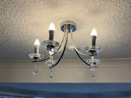 Photo of free Silver coloured Ceiling light (Hillcliffe WA4) #1