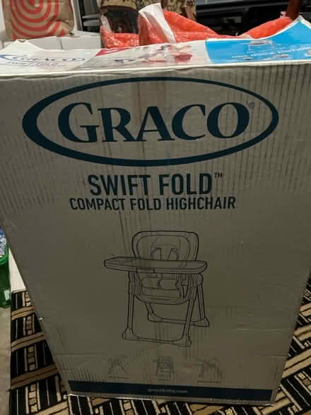 Photo of free Graco swiftfold high chair (Parkrose) #3