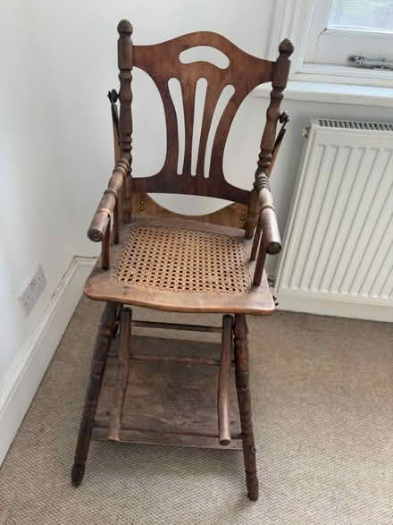 Photo of free Vintage child high chair (Southfields) #3