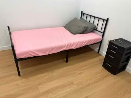 Photo of free Mattress, frame and storage (Kent) #1