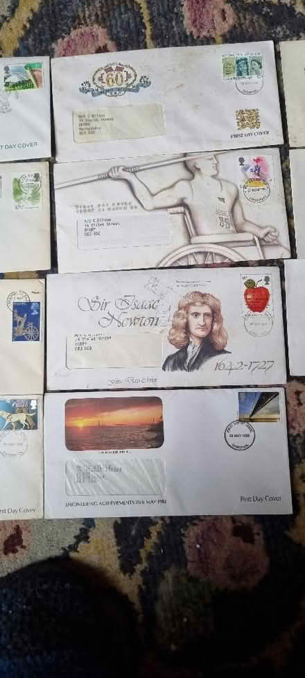 Photo of free 11 x Stamp First Day Covers Unopened spanning 1977 to 1988 (Great Northern Road DE1) #2