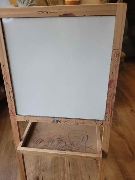 Photo of free Child's blackboard/easel (Farnham Royal SL2) #3