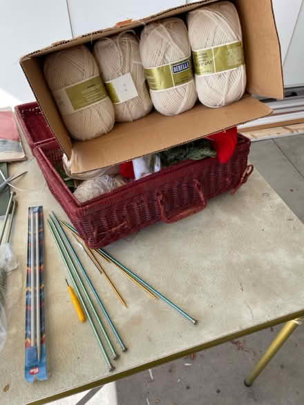 Photo of free Knitting stuff (Cr. Valley & golden lantern) #1