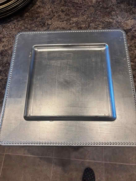 Photo of free Silver Square Platters (Gunthorpe) #1