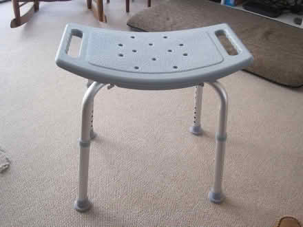 Photo of free plastic shower seat (Bolton, CT) #1