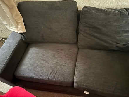 Photo of free Grey M & S 3 seater couch (LS15 Whitkirk Leeds) #4