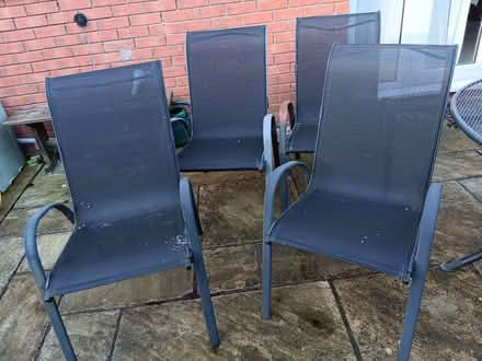 Photo of free Stacking garden chairs (Eccleshall ST21) #1