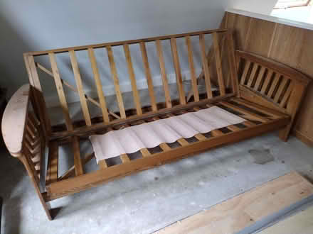 Photo of free Double bed sized futon without mattress (Shotover OX3) #2
