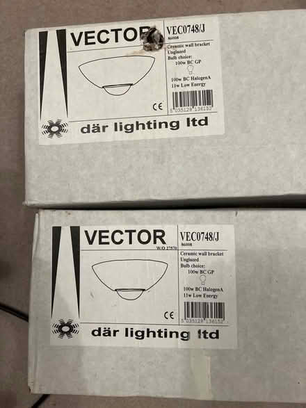 Photo of free 2 wall lights. Not used. (Walton Manor OX2) #1