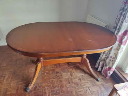 Photo of free Dining room table (Goldington green) #1