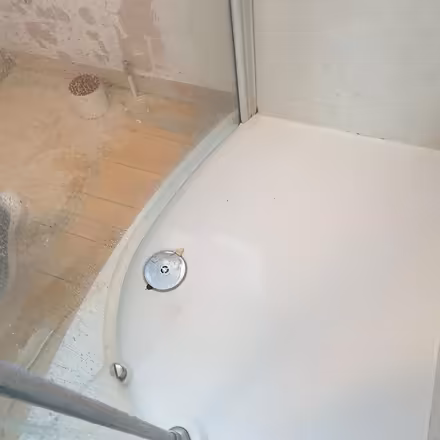Photo of free Large shower Tray Plus Fittings (Seaton EX12) #3