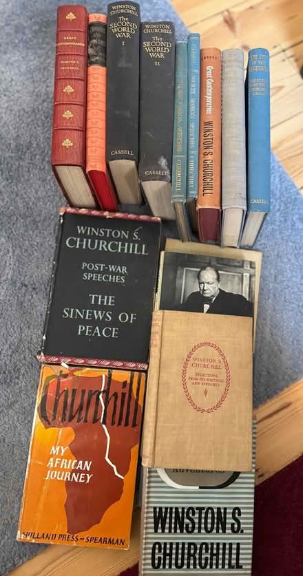 Photo of free Winston Churchill books (Rake) #1