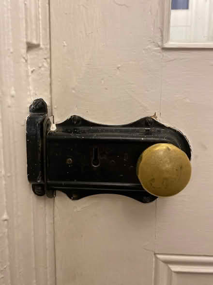 Photo of Victorian door lock (Oldfield Park) #1