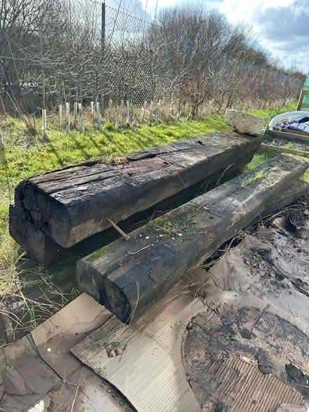 Photo of free Railway sleepers x 5 (GU51) #1