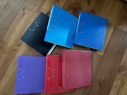 Photo of free 6 large ring binders (TN13) #1