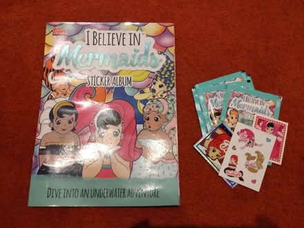 Photo of free Mermaid sticker album (Wendover HP22) #1