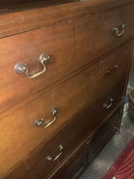 Photo of free Large vintage drawers/cupboard (Beaumont LA1) #1