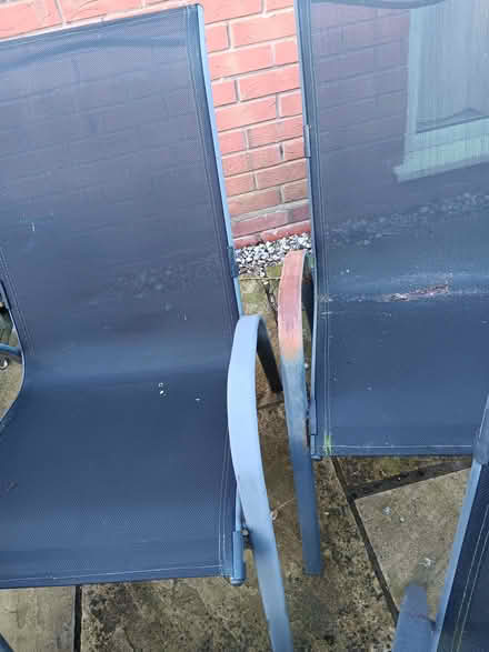 Photo of free Stacking garden chairs (Eccleshall ST21) #2