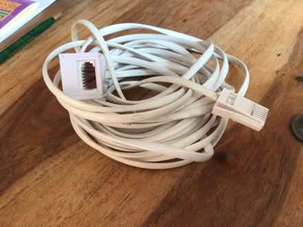 Photo of free Telephone extension lead 5m (Eastbourne BN21) #1