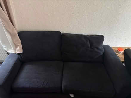 Photo of free Grey M & S 3 seater couch (LS15 Whitkirk Leeds) #2