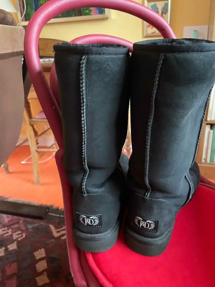 Photo of free Black sheepskin boots (Carrick Knowe EH12) #3