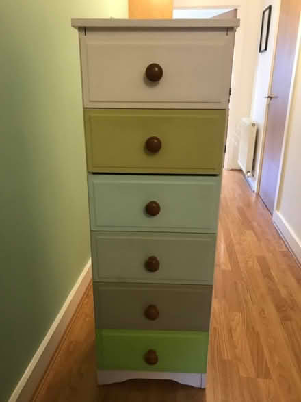 Photo of free Tall boy chest of drawers (M20 Didsbury) #1
