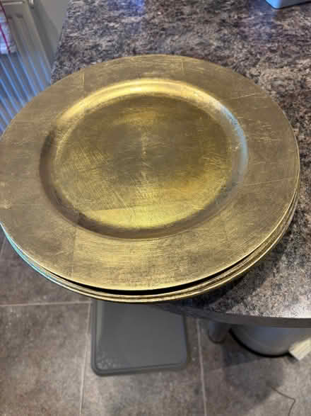 Photo of free Gold Platters (Gunthorpe) #1