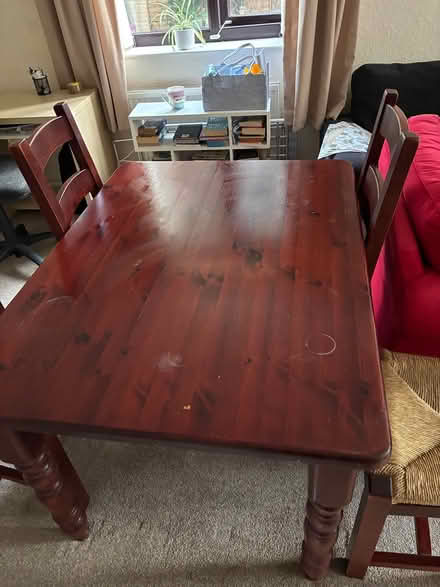 Photo of free 4 seater dining table (LS15 Whitkirk Leeds) #1