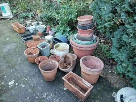 Photo of free Miscellaneous plant pots (Orton Longueville CP (Peterborough)) #1