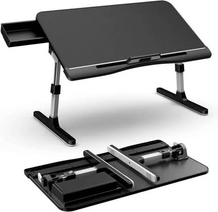 Photo of free Laptop Table Stand With Tray, Adjustable Height & Foldable (Dyke Road area BN3) #1