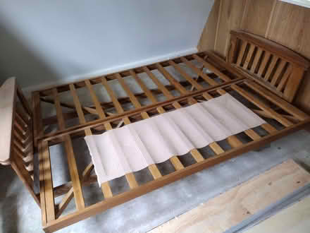 Photo of free Double bed sized futon without mattress (Shotover OX3) #3