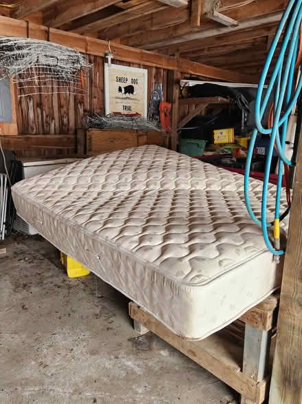 Photo of free Queen mattress, no box spring (virgil) #1