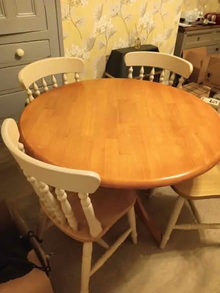 Photo of free Dining table and 4 chairs (Bamber Bridge PR5) #1