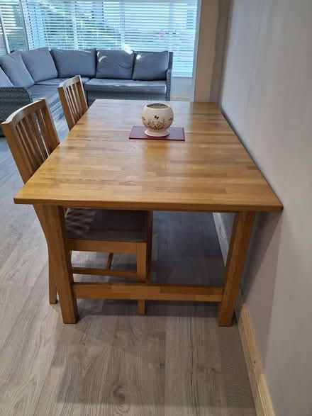 Photo of free Extended table and 6 chairs (Tallaght) #1