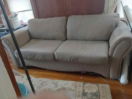 Photo of free sofa looking for a Happy home (Salem, MA) #1