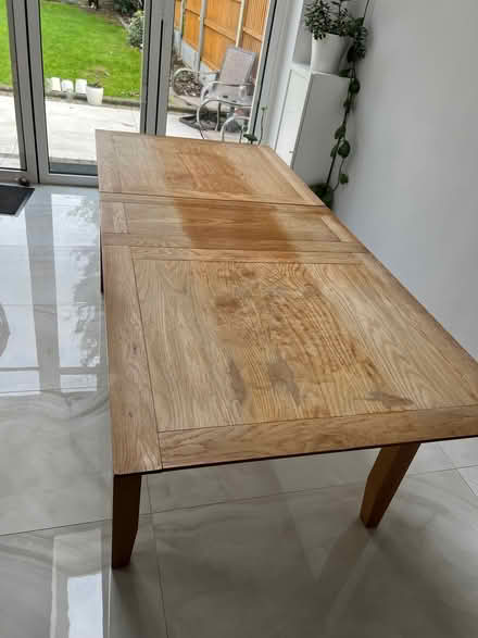 Photo of free 2m Oak Dining table (Wanstead IG1) #2