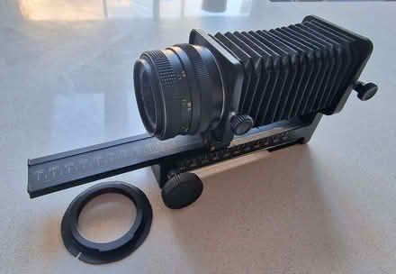 Photo of free Russian made closeup bellows unit , with Pentacon lens (Allesley Park CV5) #1