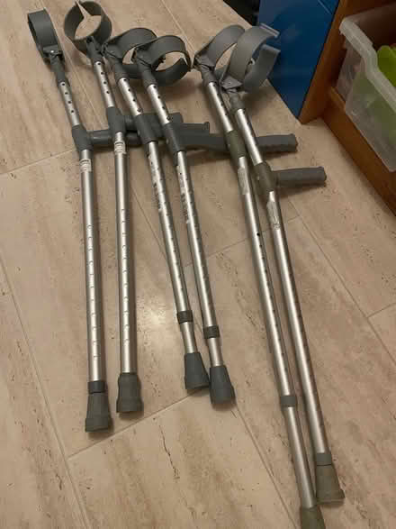 Photo of free Crutches - 3 pairs (Marshalswick AL4) #1