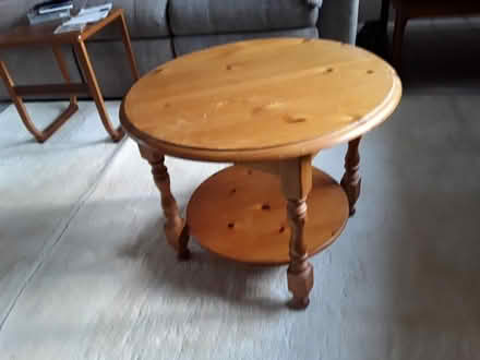 Photo of free Small pine table (Chineham RG24) #1