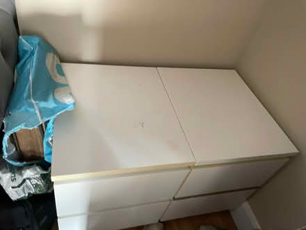 Photo of free White chest of drawers (Near Gilbert Inglefield) #1