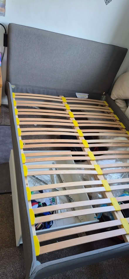 Photo of free Solid double bed frame (Northchurch HP4) #1