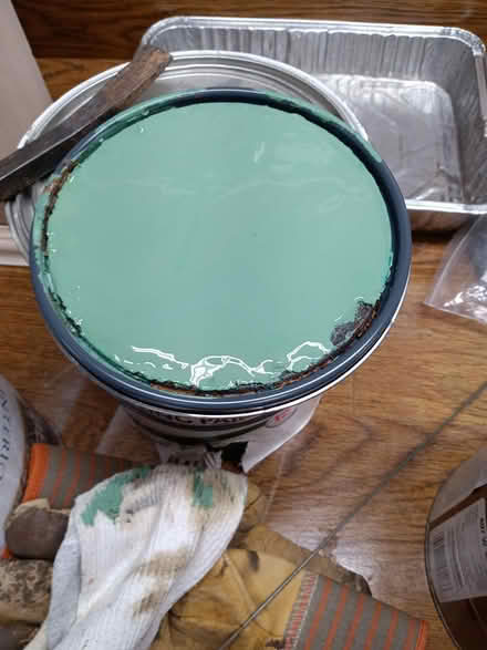 Photo of free Green latex paint (near Kuhl and Reaville) #2